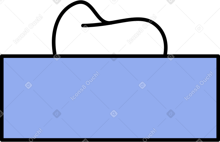 Boîte de lingettes humides PNG, SVG