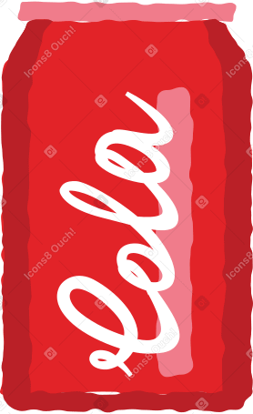 can of cola PNG, SVG