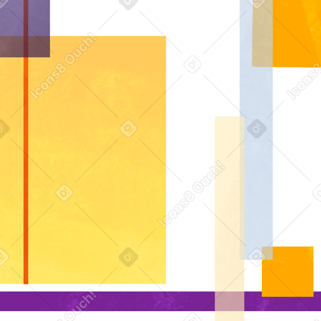 Abstract background with squares Illustration in PNG, SVG