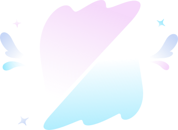 Composição decorativa com salpicos em tons pastel PNG, SVG