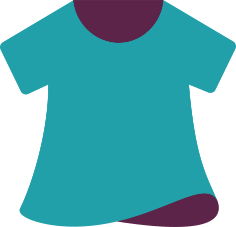 green t-shirt tunic Illustration in PNG, SVG