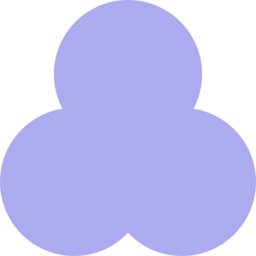 Purple trefoil в PNG, SVG