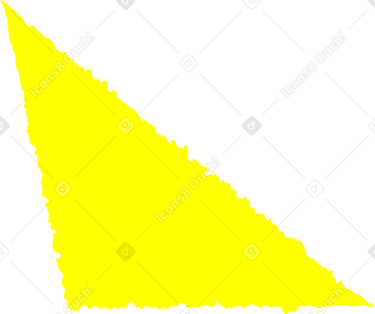 scalene yellow Illustration in PNG, SVG