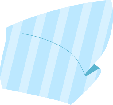 Coperta a righe blu PNG, SVG