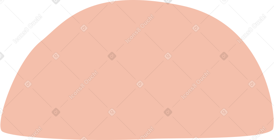 pink semicircle в PNG, SVG