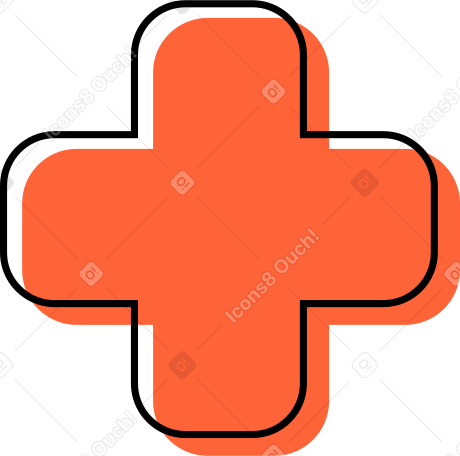 medical cross PNG, SVG
