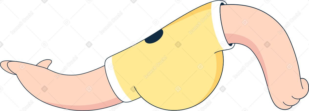 cuerpo en camiseta amarilla PNG, SVG