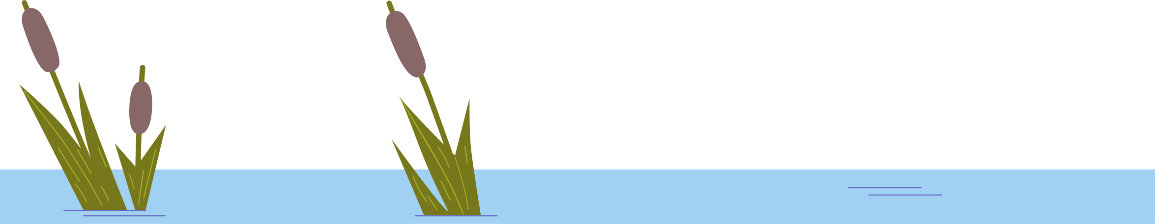 背景の池 のpngとsvgでのイラスト