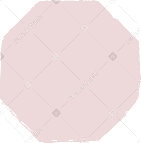 pink octagon Illustration in PNG, SVG