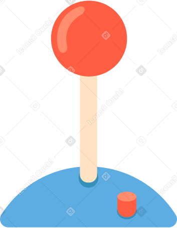 gaming control lever PNG, SVG