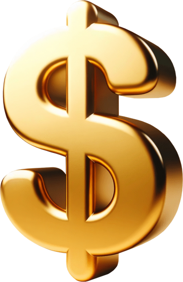 Simbolo del dollaro PNG, SVG