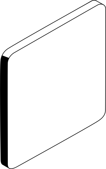 Bouton vertical carré PNG, SVG