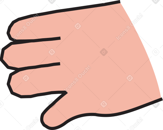 mano de mujer levantando la mano PNG, SVG