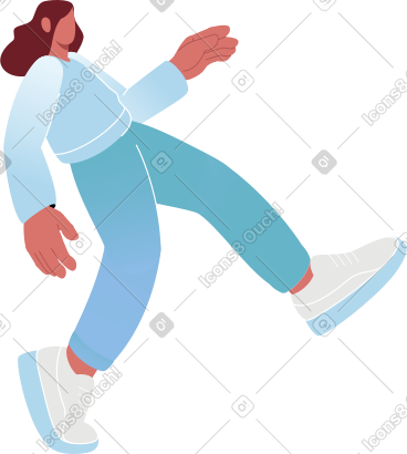 年轻女子偷偷摸摸 PNG, SVG