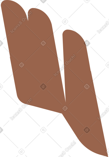 Fingers woman holding something PNG, SVG