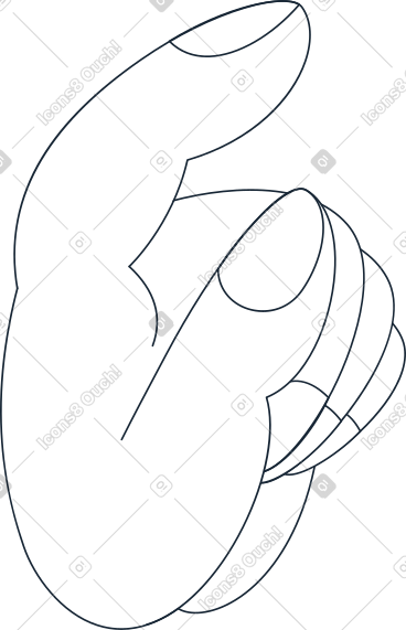 Left hand PNG, SVG