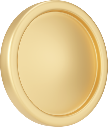 side view coin PNG, SVG