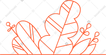 植物组成 PNG, SVG