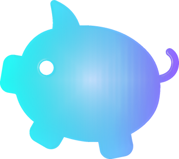 Piggy bank PNG, SVG