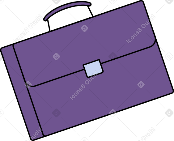 business briefcase Illustration in PNG, SVG