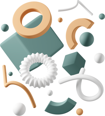 abstract composition with shapes PNG, SVG