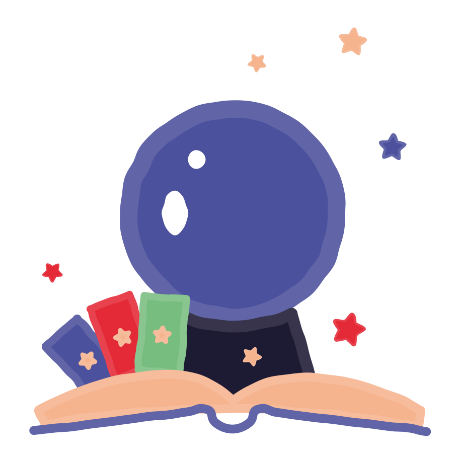 Magic ball Illustration in PNG, SVG