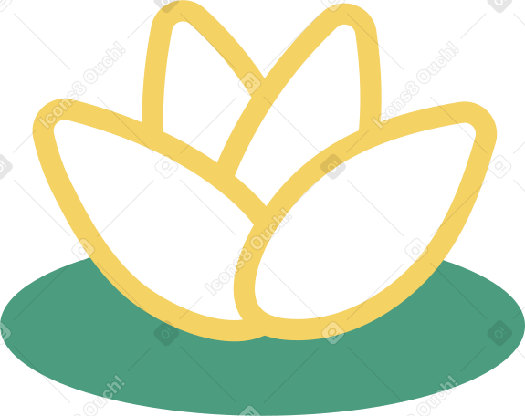 water lily PNG, SVG