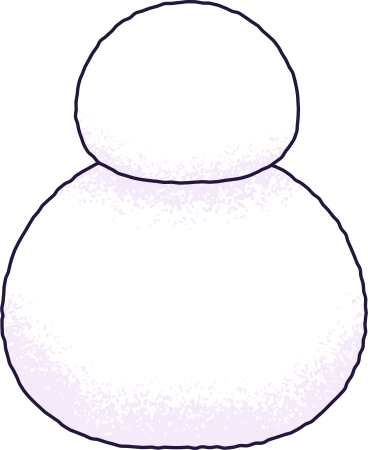 snowman body PNG, SVG