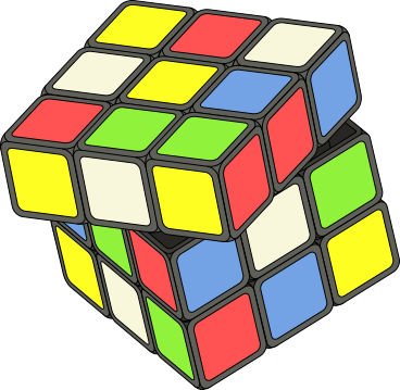 Кубик рубика в PNG, SVG