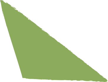 Dark green scalene triangle PNG, SVG