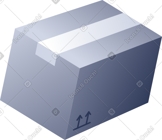 delivery box PNG, SVG