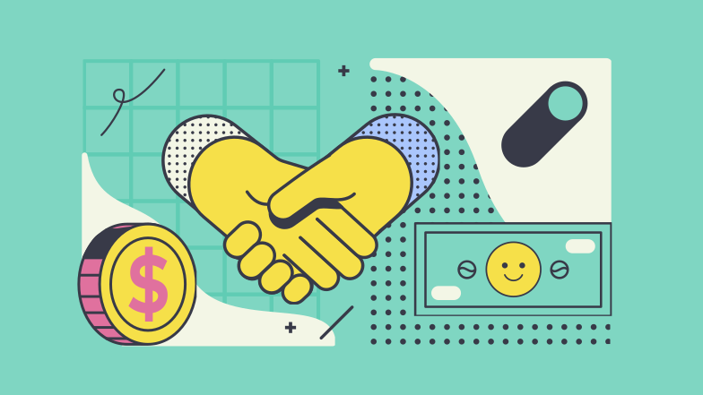Business deal Clipart illustration in PNG, SVG