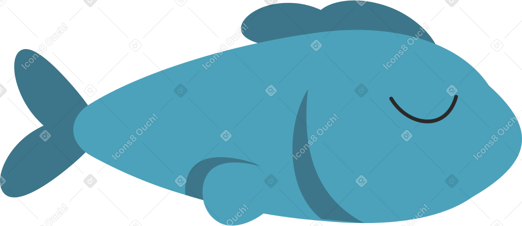 blue sea fish PNG、SVG