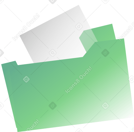 folders with letters PNG, SVG