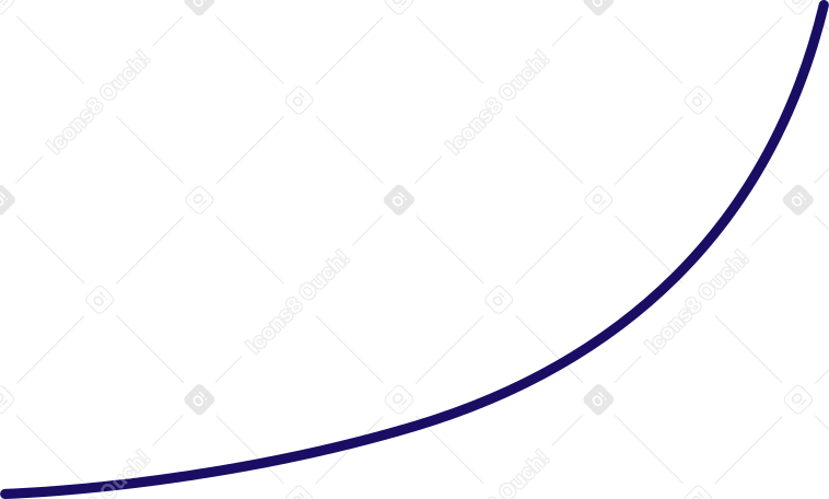 Arco di linea PNG, SVG