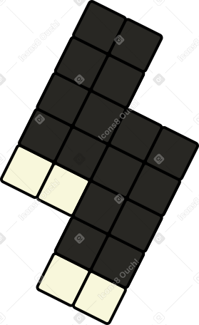 détail tetris PNG, SVG