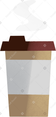 coffee in a paper cup PNG, SVG