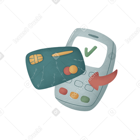 Pago con tarjeta bancaria PNG, SVG