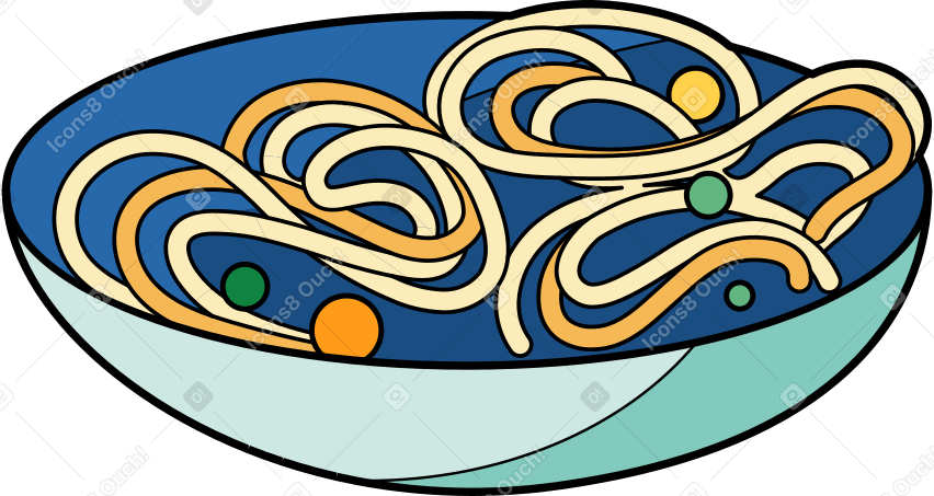 noodles PNG、SVG