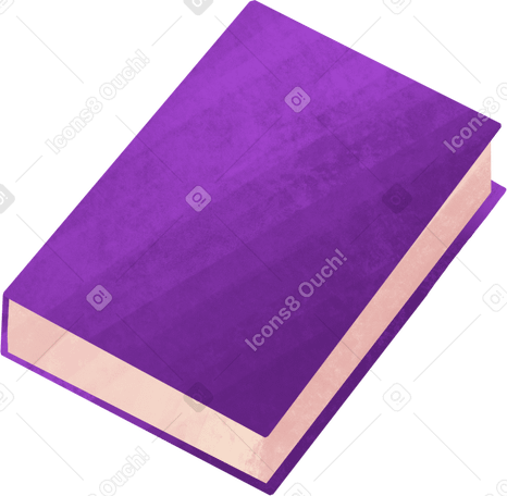purple book PNG, SVG