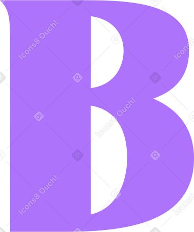 편지 b PNG, SVG
