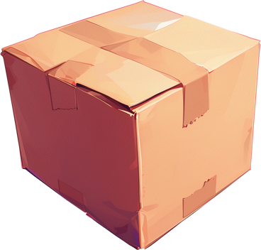 Boîte de paquet PNG, SVG