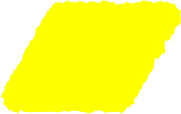 Parallelogramm gelb PNG, SVG