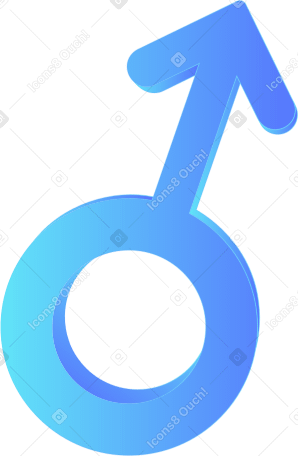 male gender sign PNG、SVG