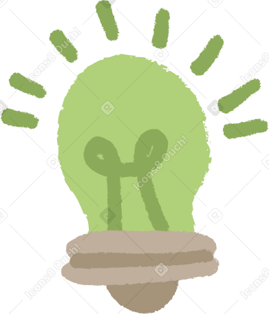 bulb lamp Illustration in PNG, SVG