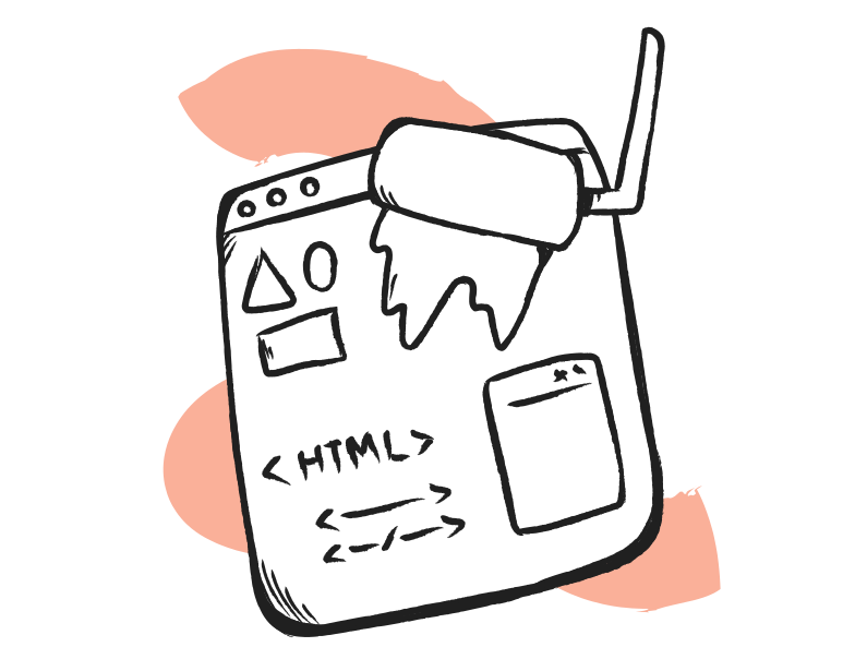 Immagine Vettoriale web design in PNG e SVG in stile | Illustrazioni Icons8