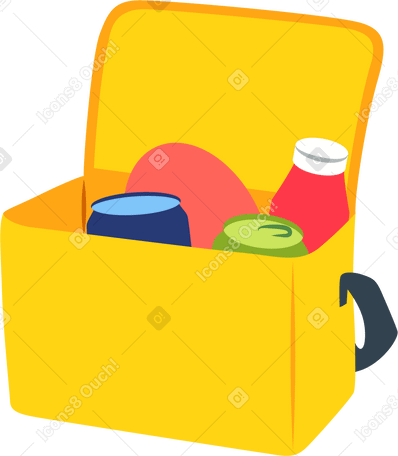 thermos bag PNG, SVG