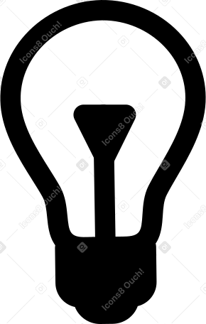 small bulb PNG, SVG