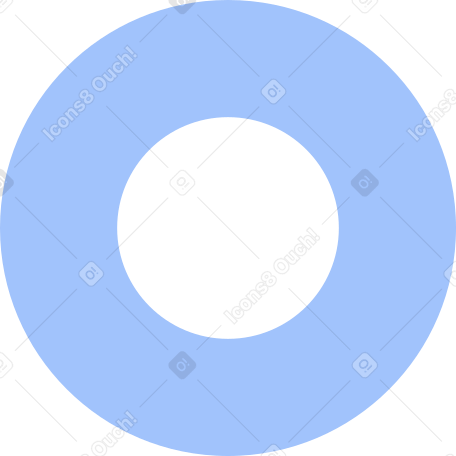 ring blue Illustration in PNG, SVG