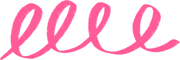 pink squiggle PNG, SVG